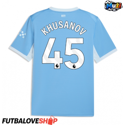 Dres Manchester City Abdukodir Khusanov #45 Domáci 2026-27 Krátky Rukáv